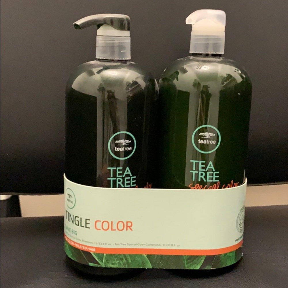 Paul Mitchell Tea Tree shampoo/conditioner liter